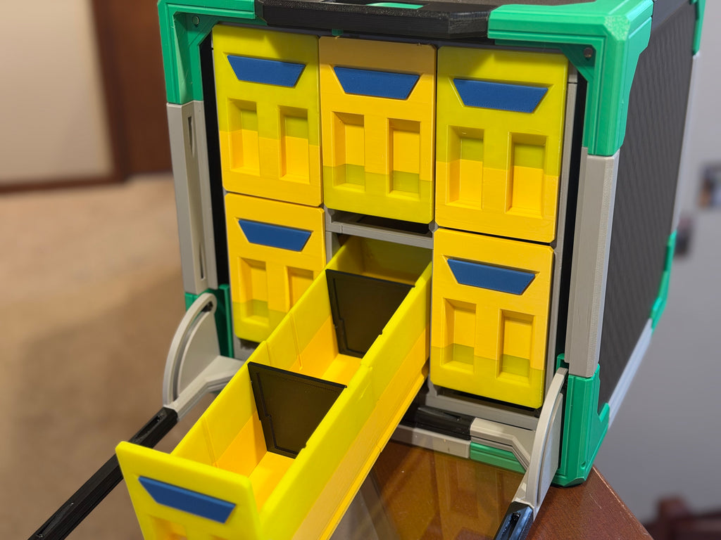 Card Holder Grid Cube