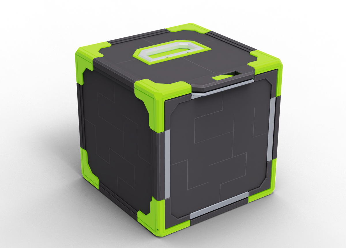 Custom GridCube – Modular Display & Storage Cube