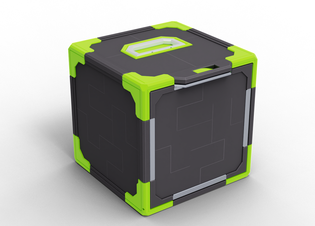 Custom GridCube – Modular Display & Storage Cube