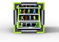 Miniature Display Grid Cube